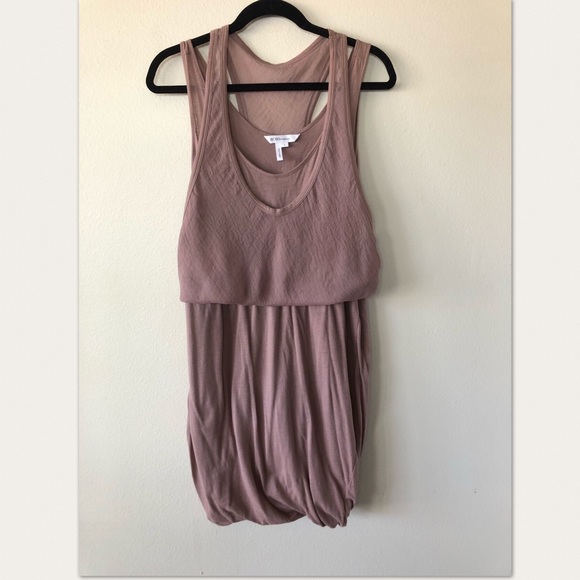 BCBGeneration Mauve Rose Summer Dress Size Large - Picture 2 of 5